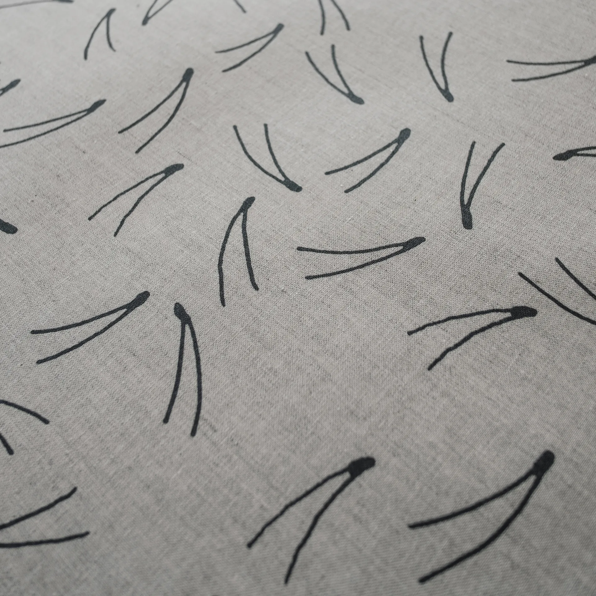 Tovaglia Barr 137x238 cm, Nero-nature Fine Little Day