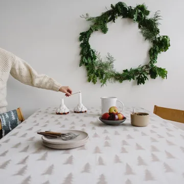 Tovaglia Gran in lino, 147x147 cm - Sabbia - Fine Little Day