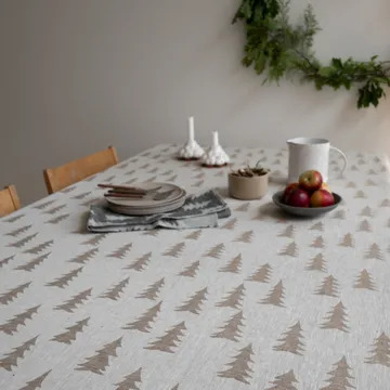 Tovaglia Gran in lino, 147x147 cm - Sabbia - Fine Little Day