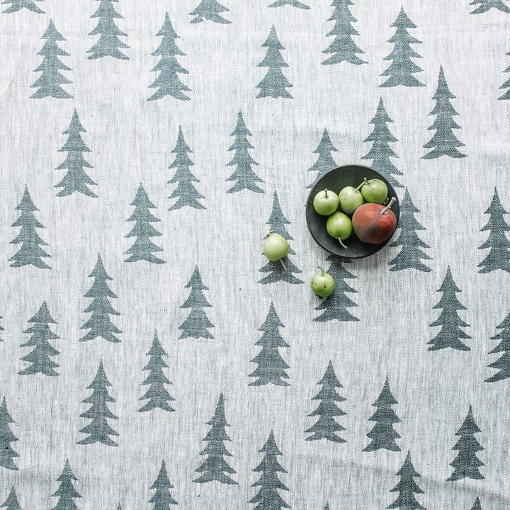 Tovaglia in tessuto Gran jacquard 147x250 cm - verde-grigio - Fine Little Day