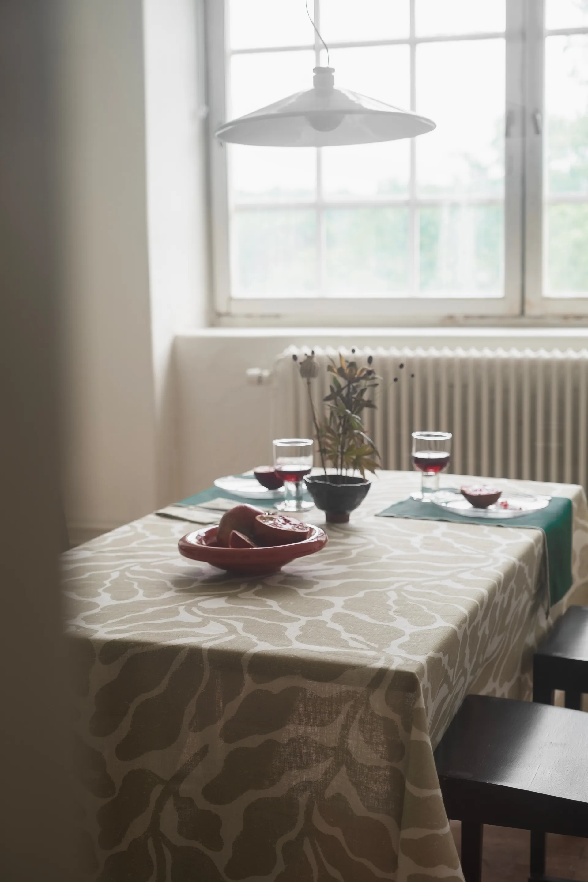 Tovaglia Leaves 149x250 cm, Sabbia Fine Little Day