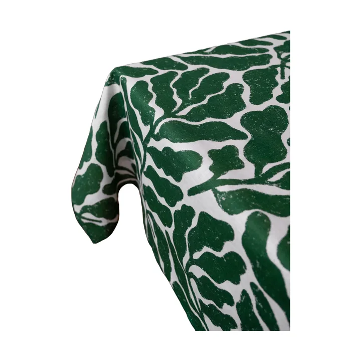 Tovaglia Leaves - Green, 149x250 cm - Fine Little Day