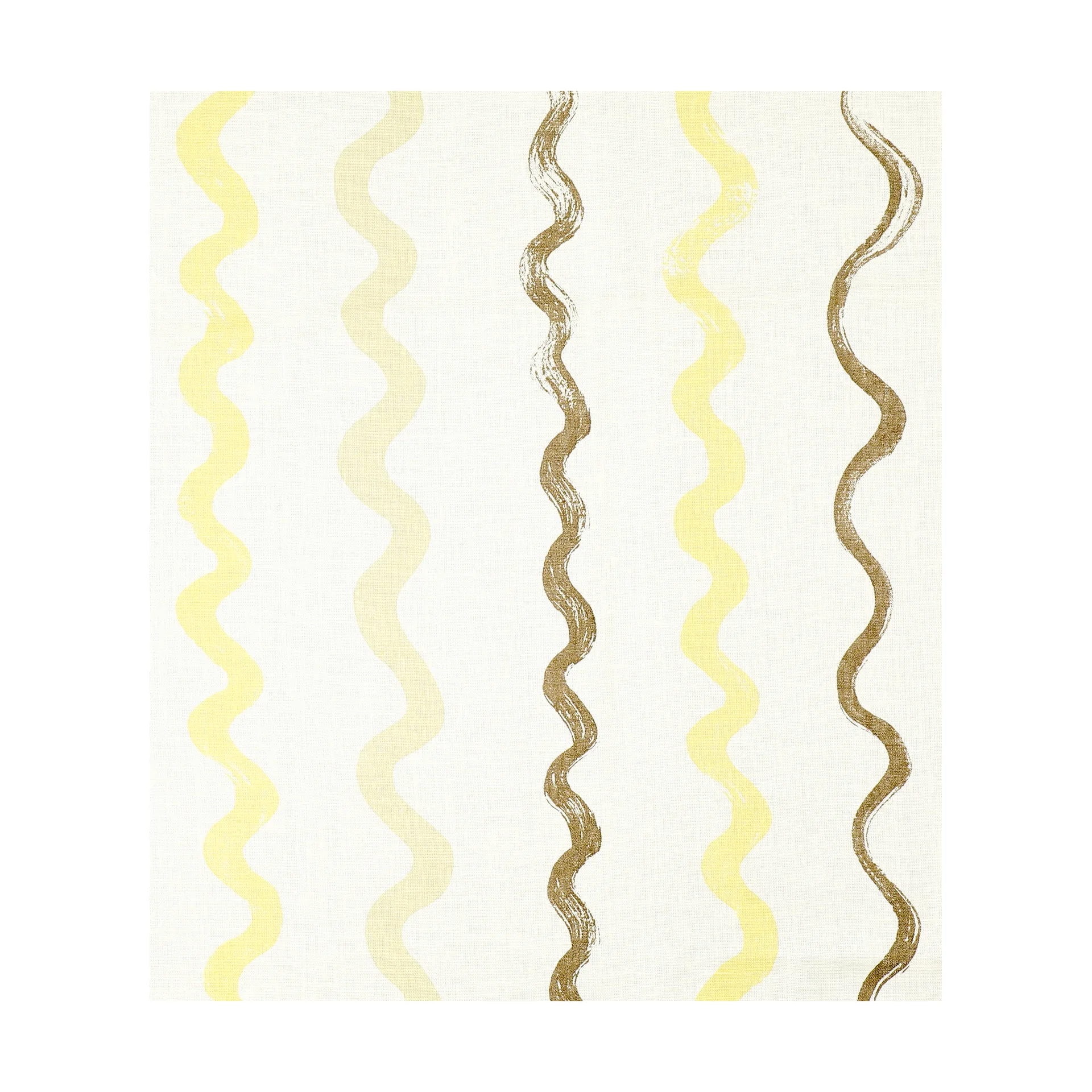 Tovaglia Randig 149x250 cm, Bianco, giallo Fine Little Day