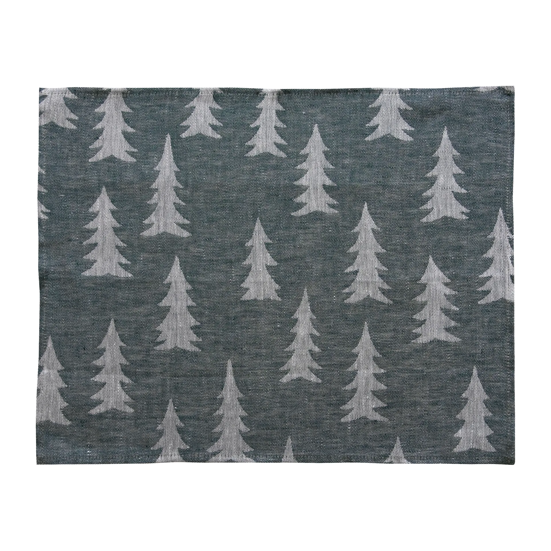 Tovaglietta Gran 37x47 cm, Verde-bianco  Fine Little Day