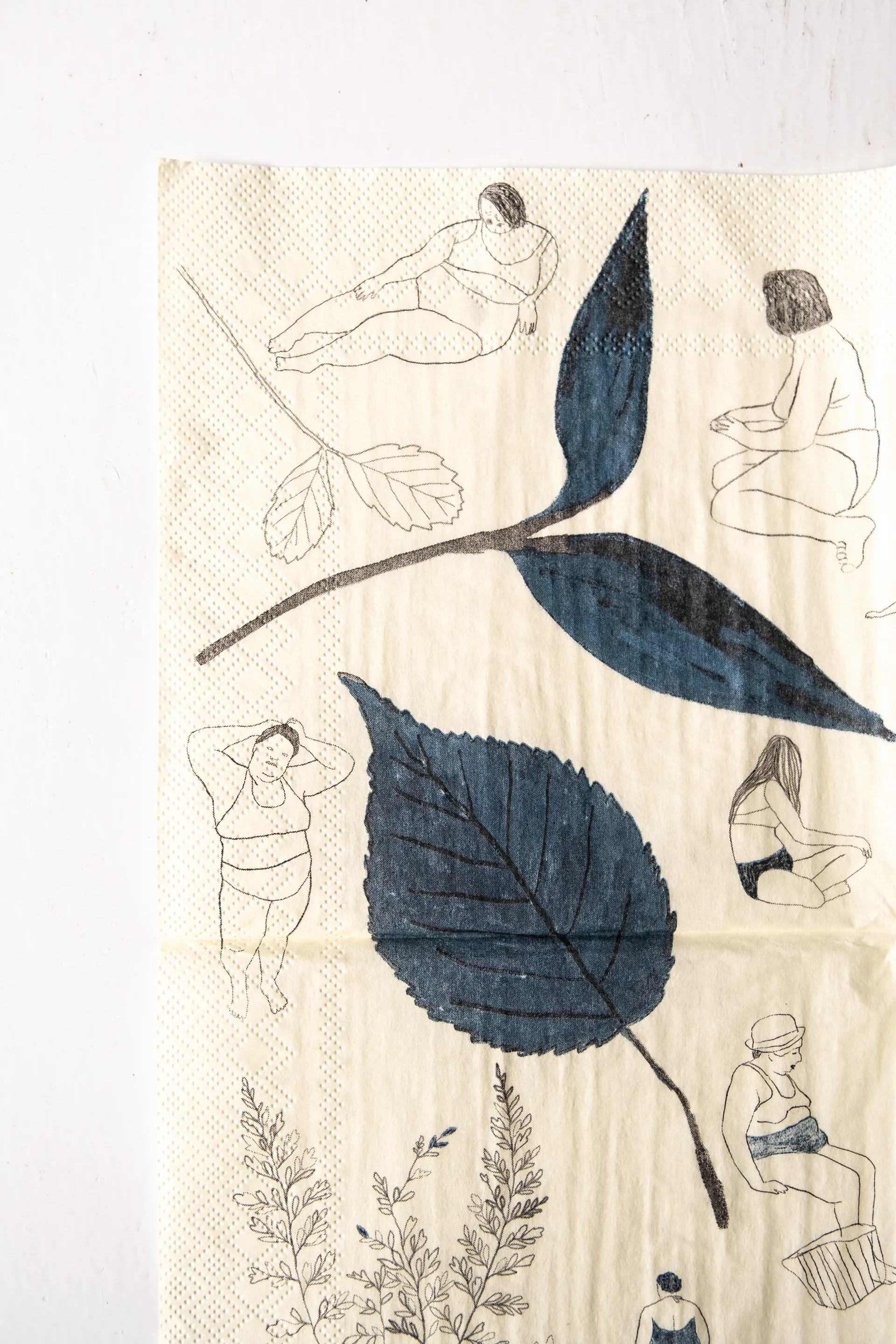 Tovaglioli Saltholmen confezione da 25, Giallo-grigio Fine Little Day