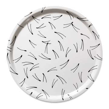 Vassoio Barr Ø 38 cm - Bianco e nero - Fine Little Day