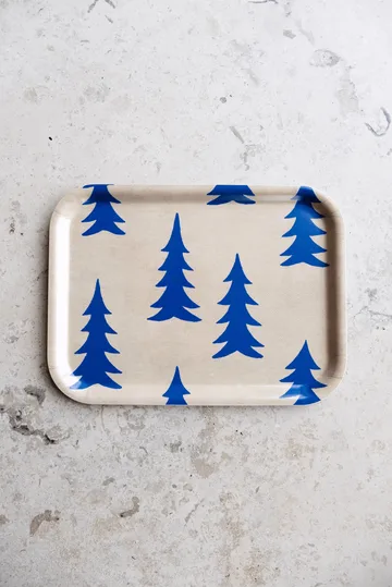 Vassoio Gran 20x27 cm - Natur-blu - Fine Little Day