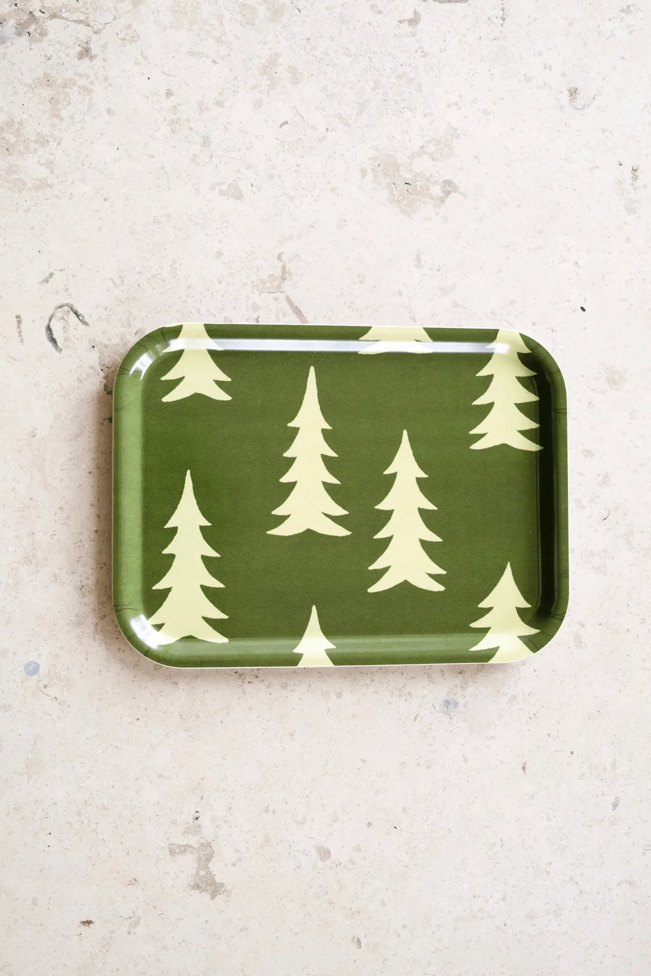Vassoio Gran 20x27 cm, Verde Fine Little Day