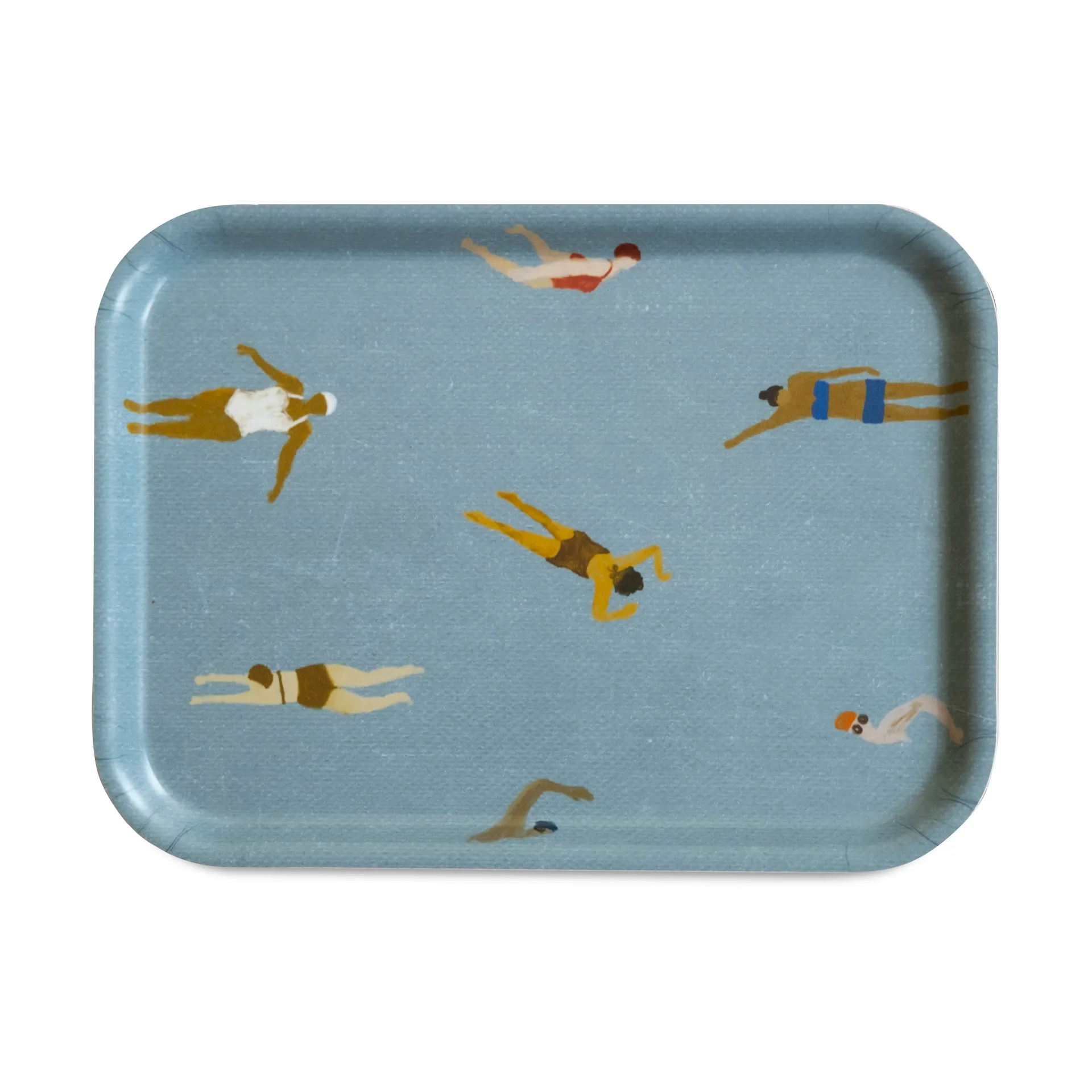 Vassoio Swimmers 20x27 cm, Beige Fine Little Day