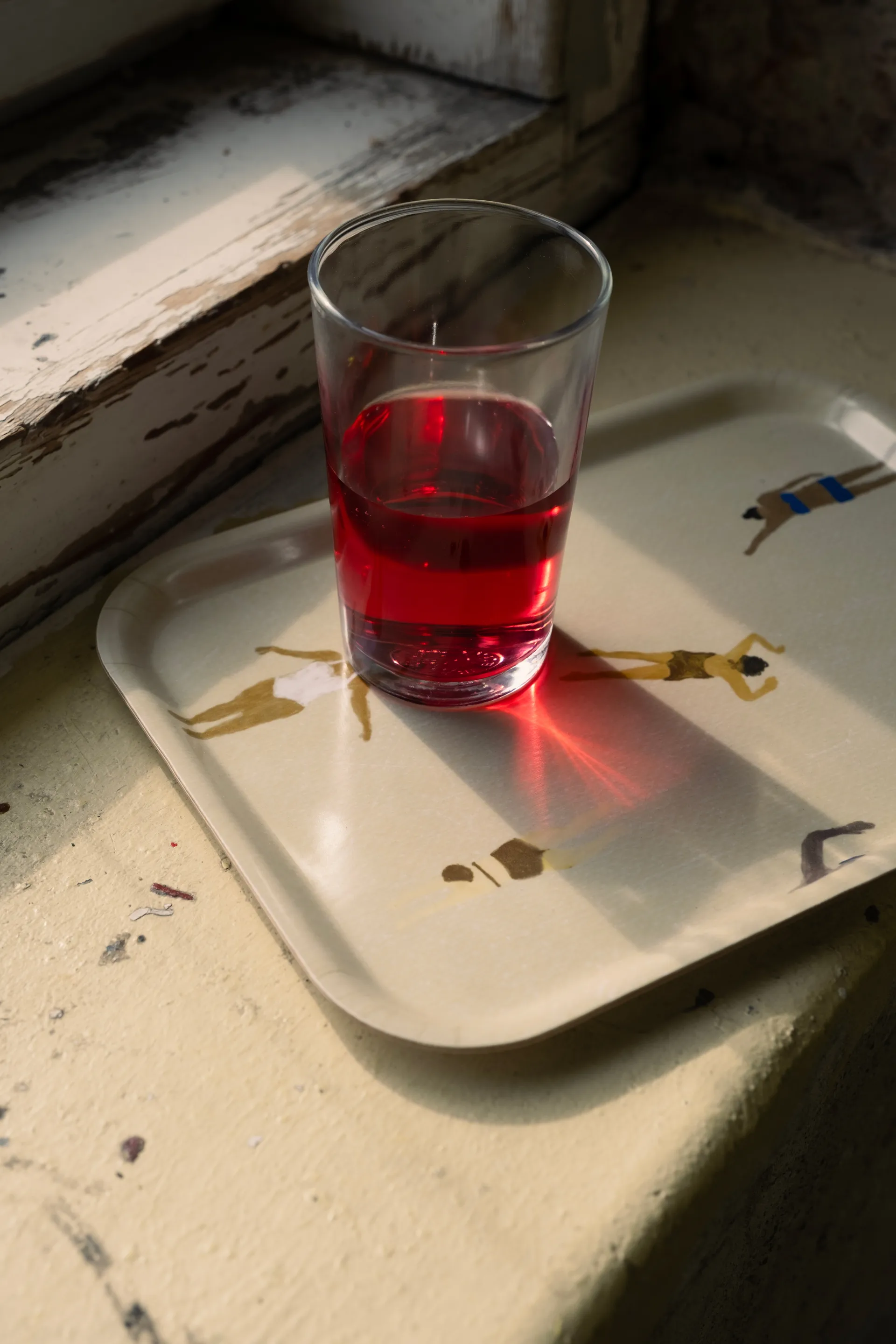 Vassoio Swimmers 20x27 cm, Beige Fine Little Day