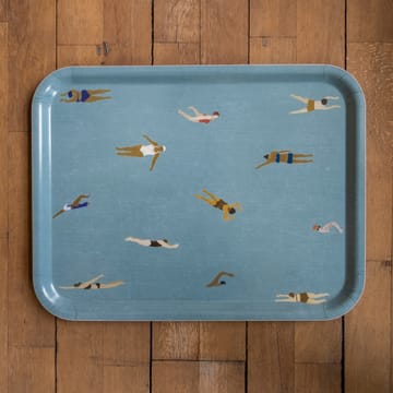 Vassoio Swimmers 33x43 cm - blu - Fine Little Day