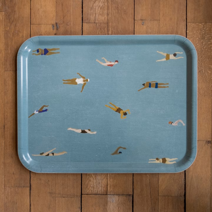 Vassoio Swimmers 33x43 cm - blu - Fine Little Day