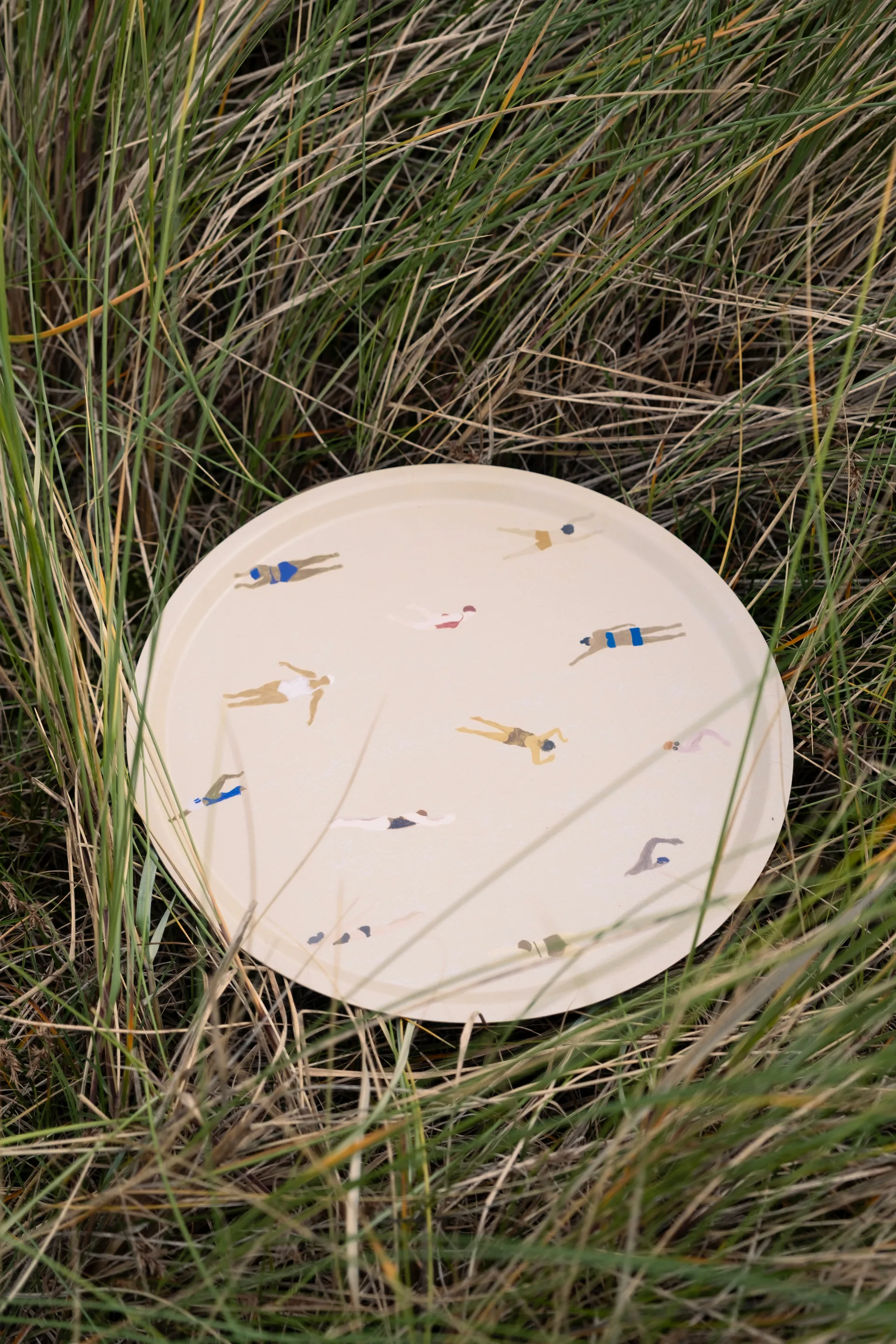 Vassoio Swimmers Ø 38 cm, Beige Fine Little Day