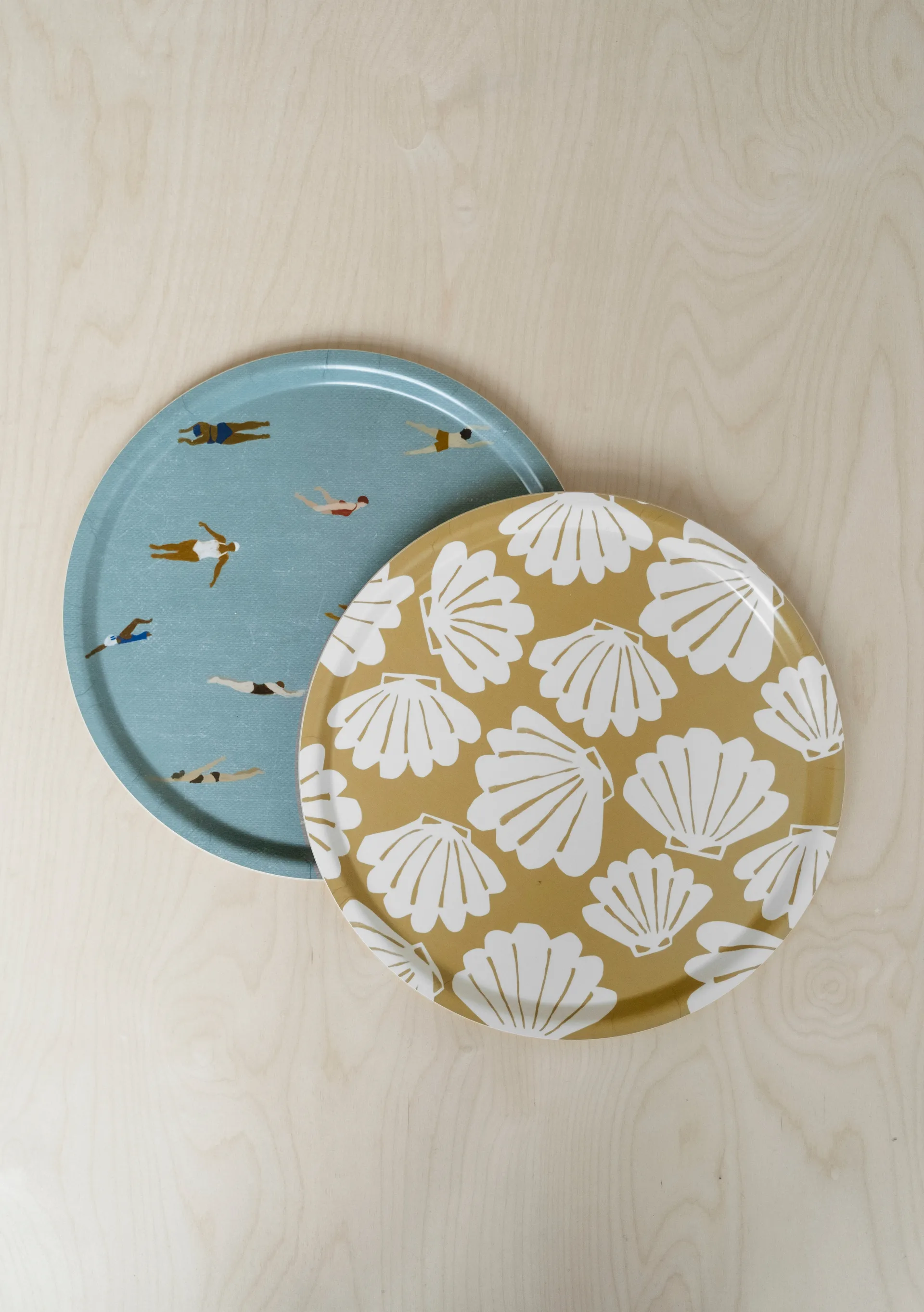 Vassoio Swimmers Ø 38 cm, Beige Fine Little Day