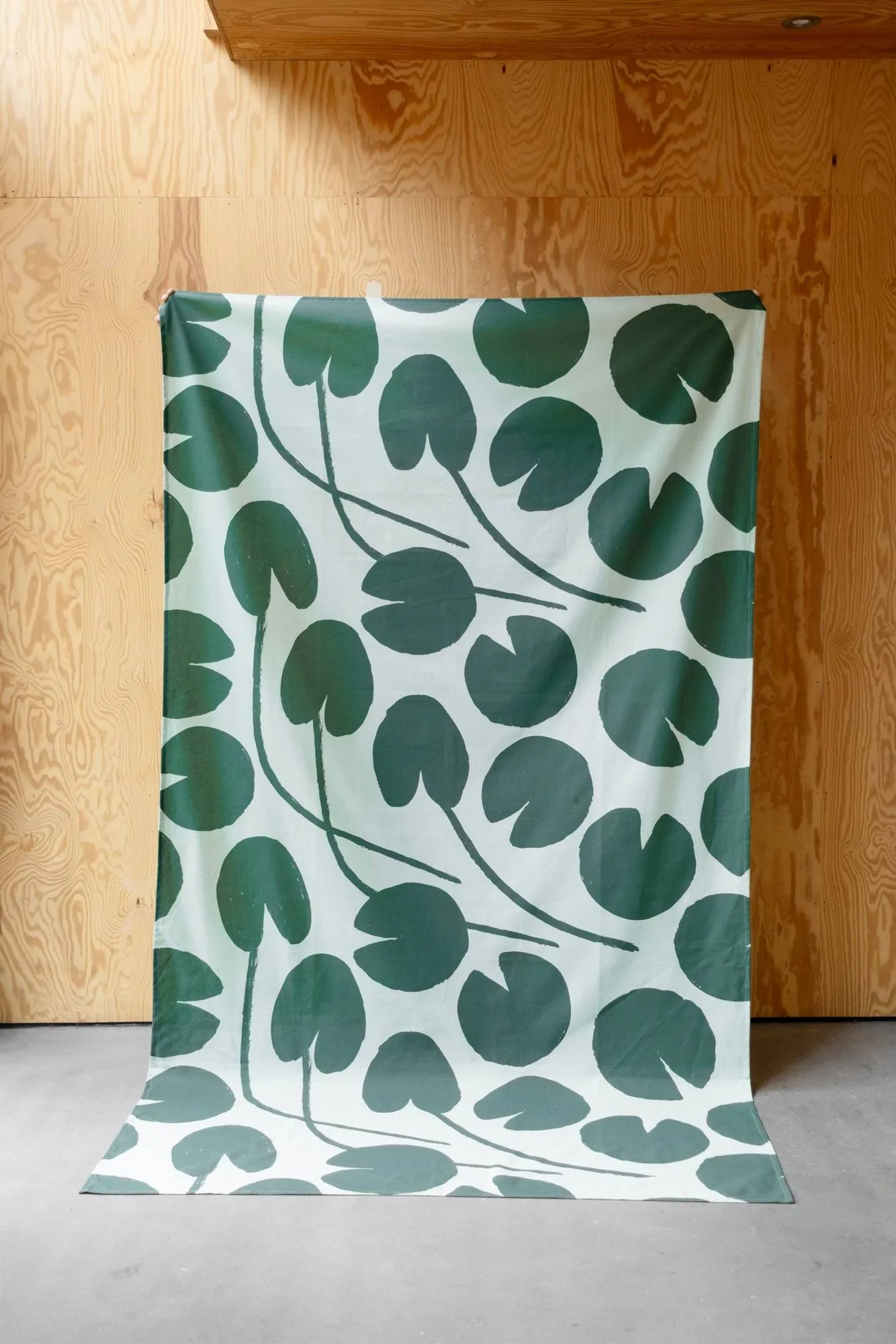Water lilies tovaglia, Verde chiaro-verde, 147x250 cm Fine Little Day