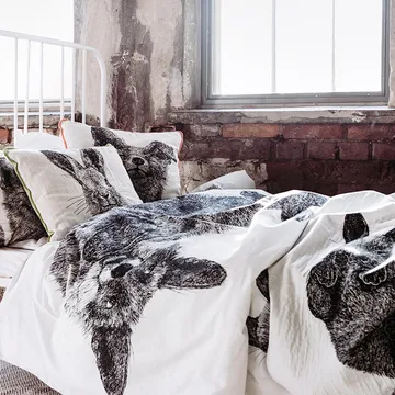 Completo letto Villipedot - nero-bianco - Finlayson
