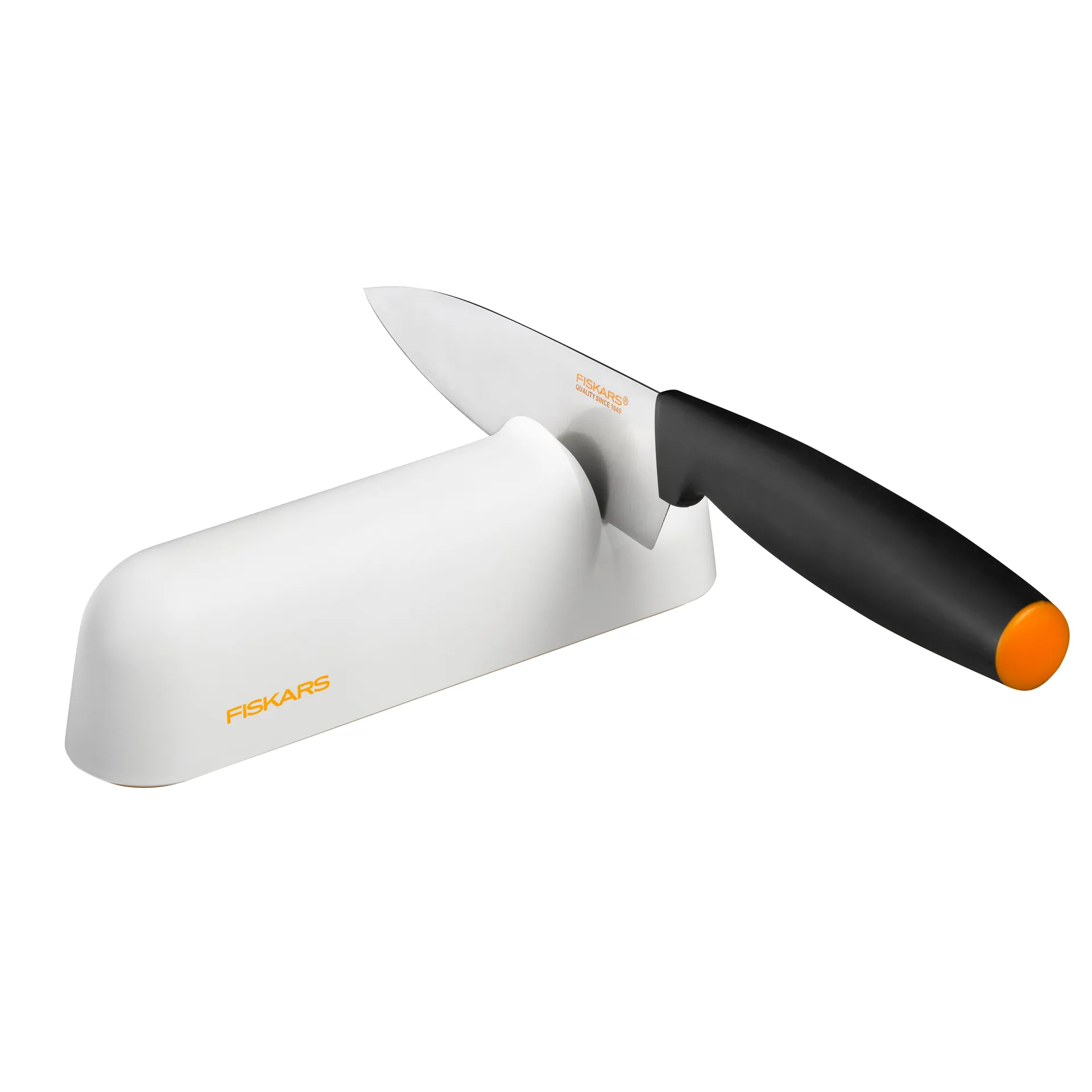 Affilacoltelli a rotella Functional Form, bianco Fiskars