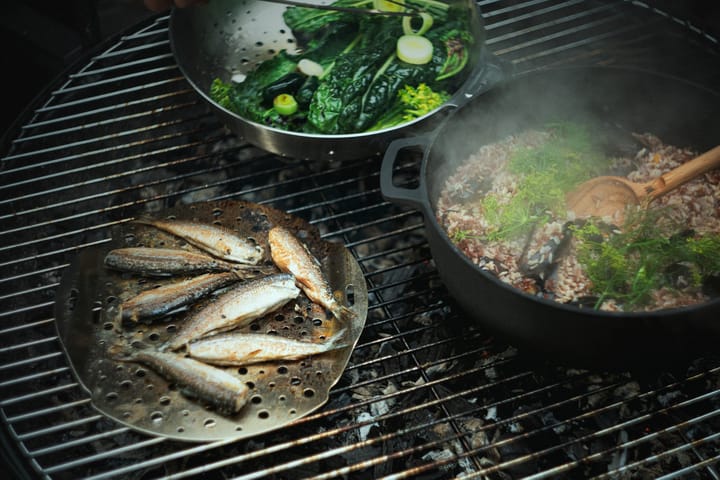 Cestino da griglia 3-in-1 Norden Grill Chef, Ø 30 cm Fiskars