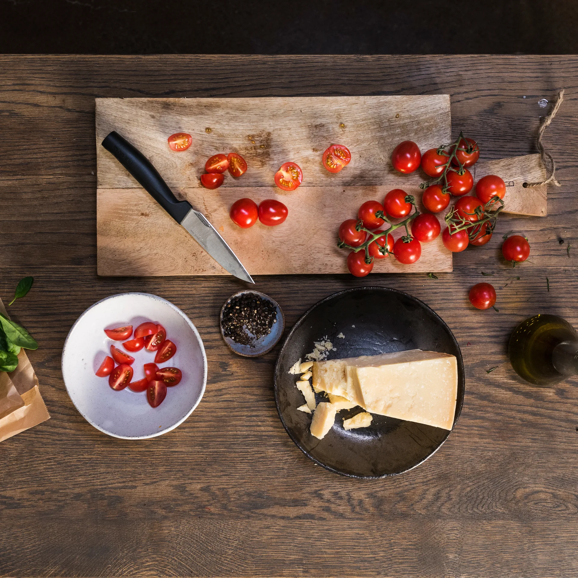 Coltello da verdura Hard Edge 11 cm, acciaio inossidabile Fiskars