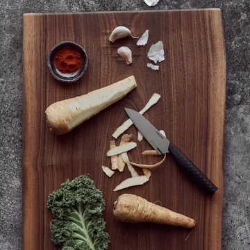 Coltello da verdura Titanium 10 cm - Nero - Fiskars