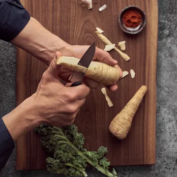 Coltello da verdura Titanium 10 cm - Nero - Fiskars