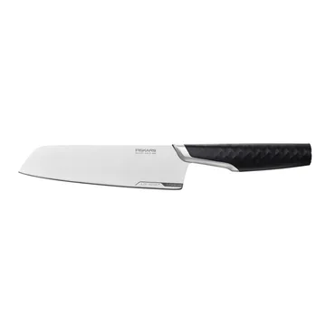 Coltello Santoku Titanium 16 cm - Nero - Fiskars