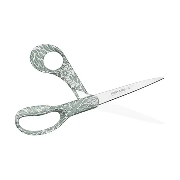 Fiskars x Rörstrand forbici universali - Ostindia Floris piatto verde 21 cm - Fiskars