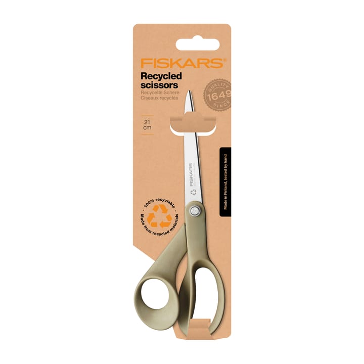 Forbici universali in materiale riciclato, 21 cm Fiskars