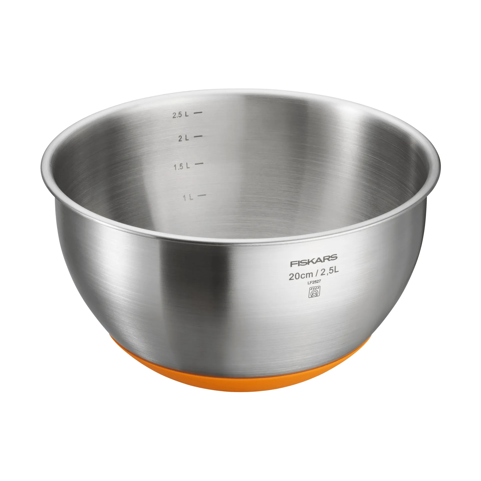 Functional Form ciotola per impasti, Acciaio inossidabile, 2,5 L Fiskars