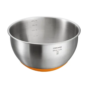 Functional Form ciotola per impasti - Acciaio inossidabile, 2,5 L - Fiskars