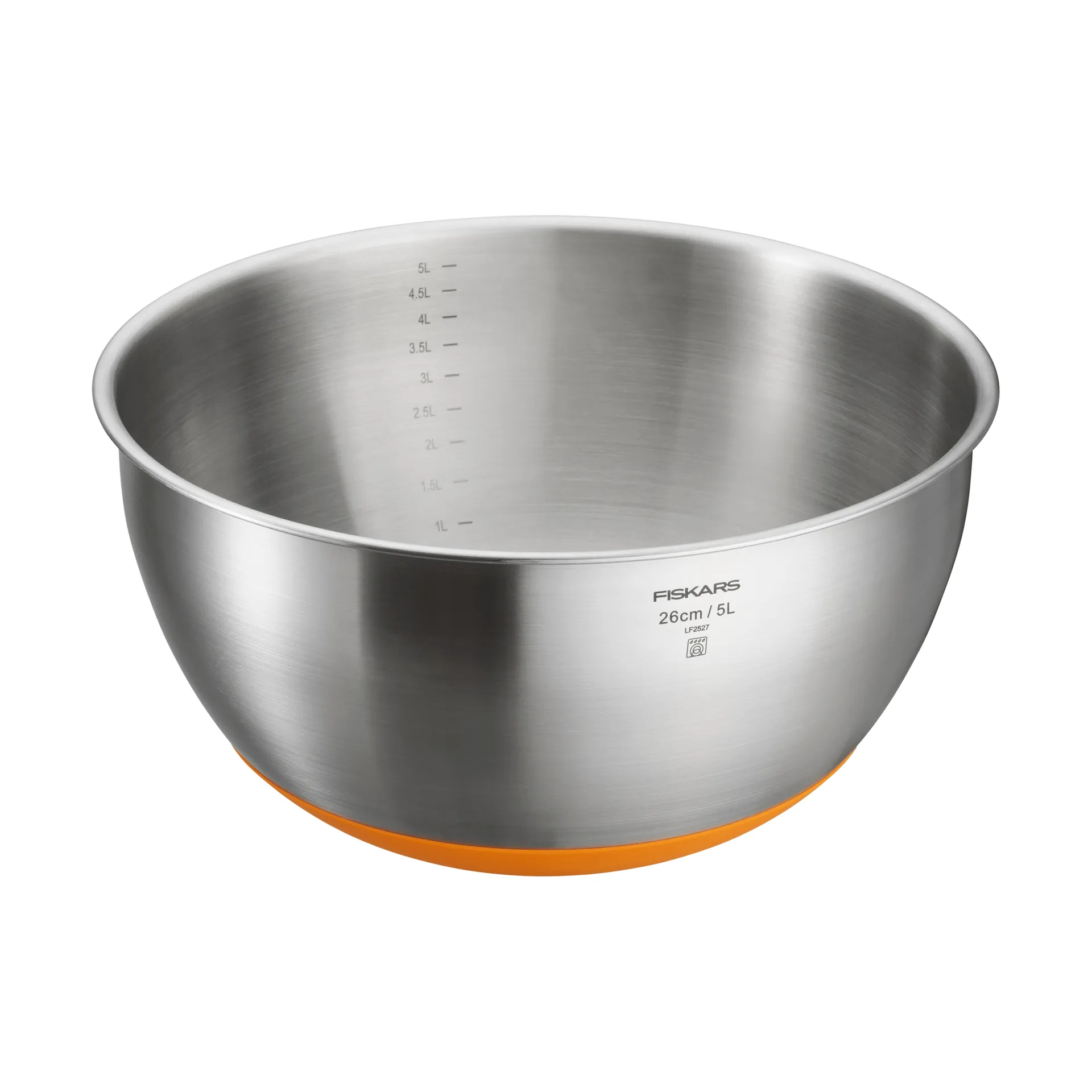 Functional Form ciotola per impasti, Acciaio inossidabile, 5 L Fiskars