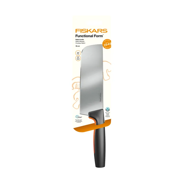 Functional Form coltello nakiri - Acciaio inossidabile - Fiskars