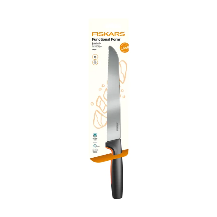 Functional Form coltello per pane - Acciaio inossidabile - Fiskars