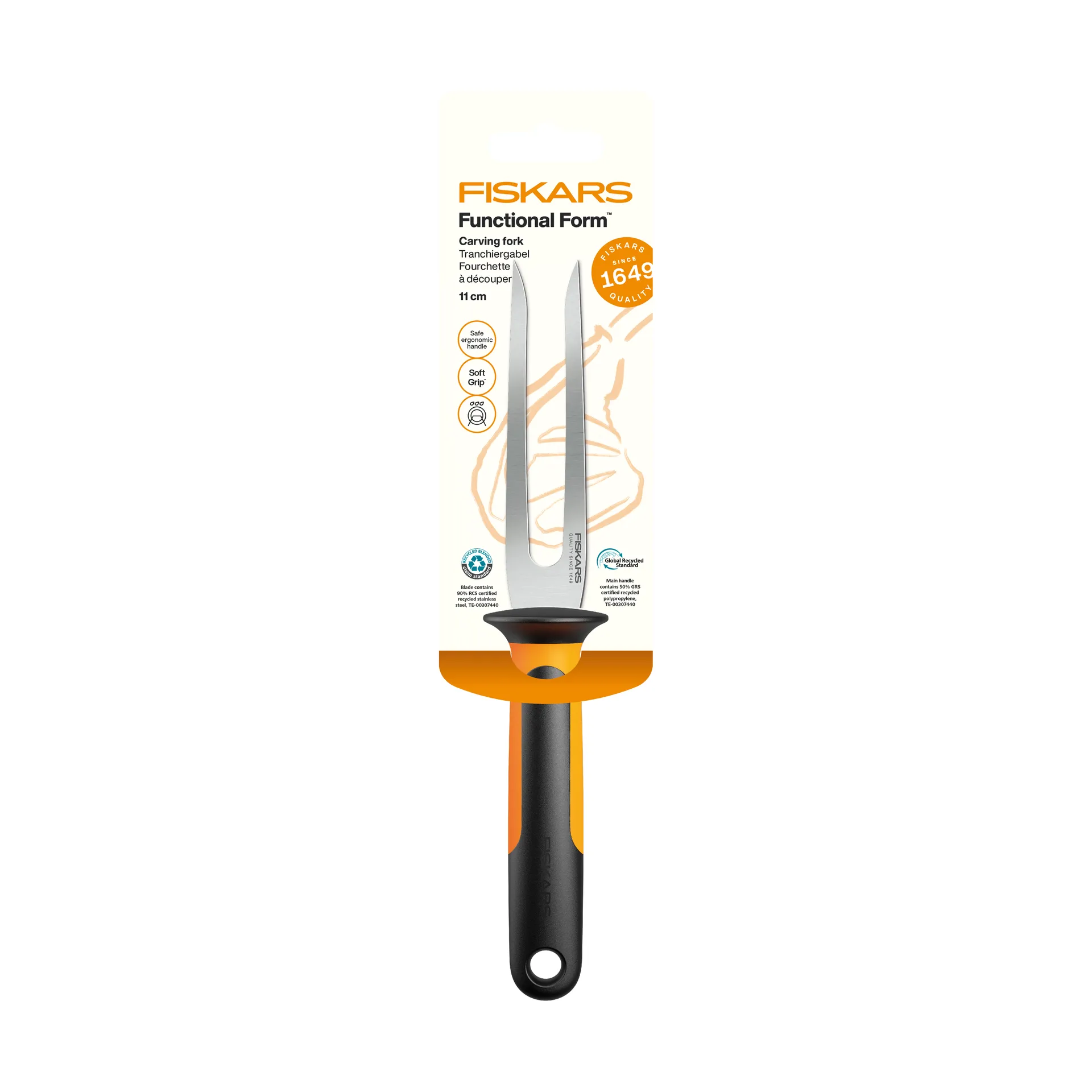 Functional Form forchettone da carne, Acciaio inossidabile Fiskars