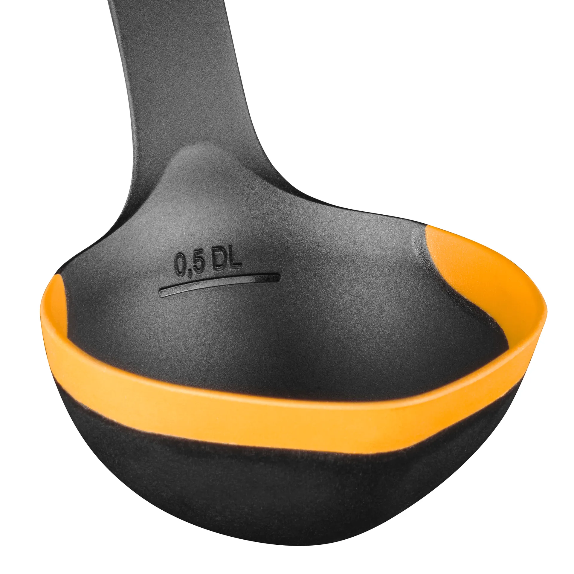 Functional Form mestolo, Nero-arancione, 36,2 cm Fiskars