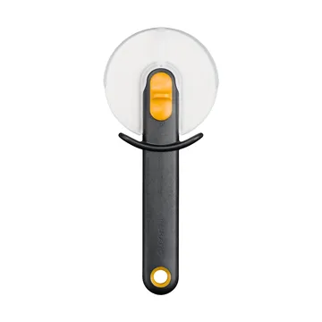 Functional Form rotella per pizza - Nero, con protezione lama - Fiskars