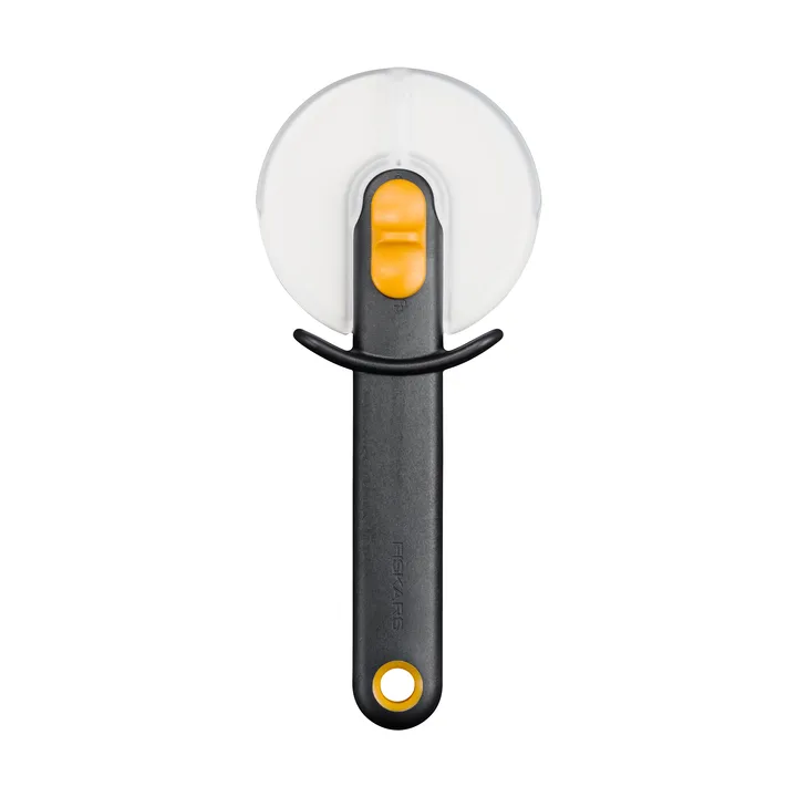 Functional Form rotella per pizza - Nero, con protezione lama - Fiskars