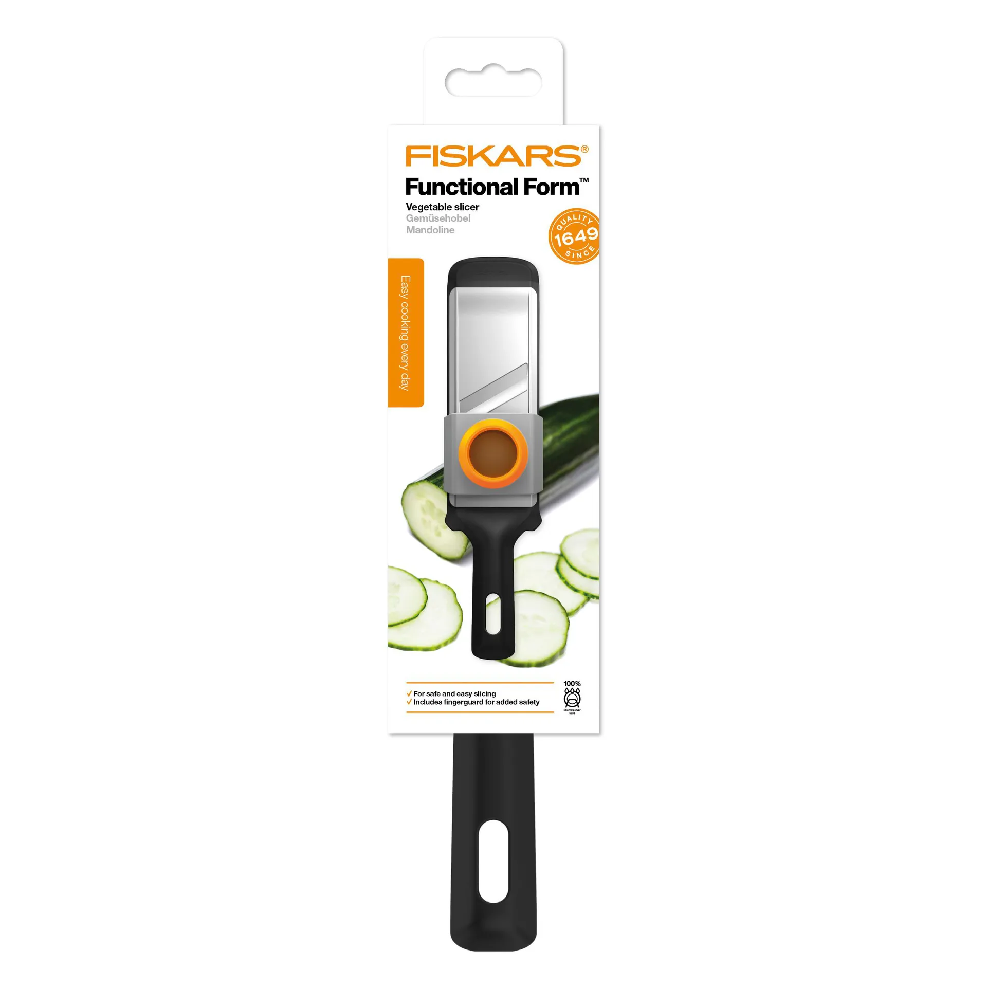 Mandolina Functional Form , nero Fiskars