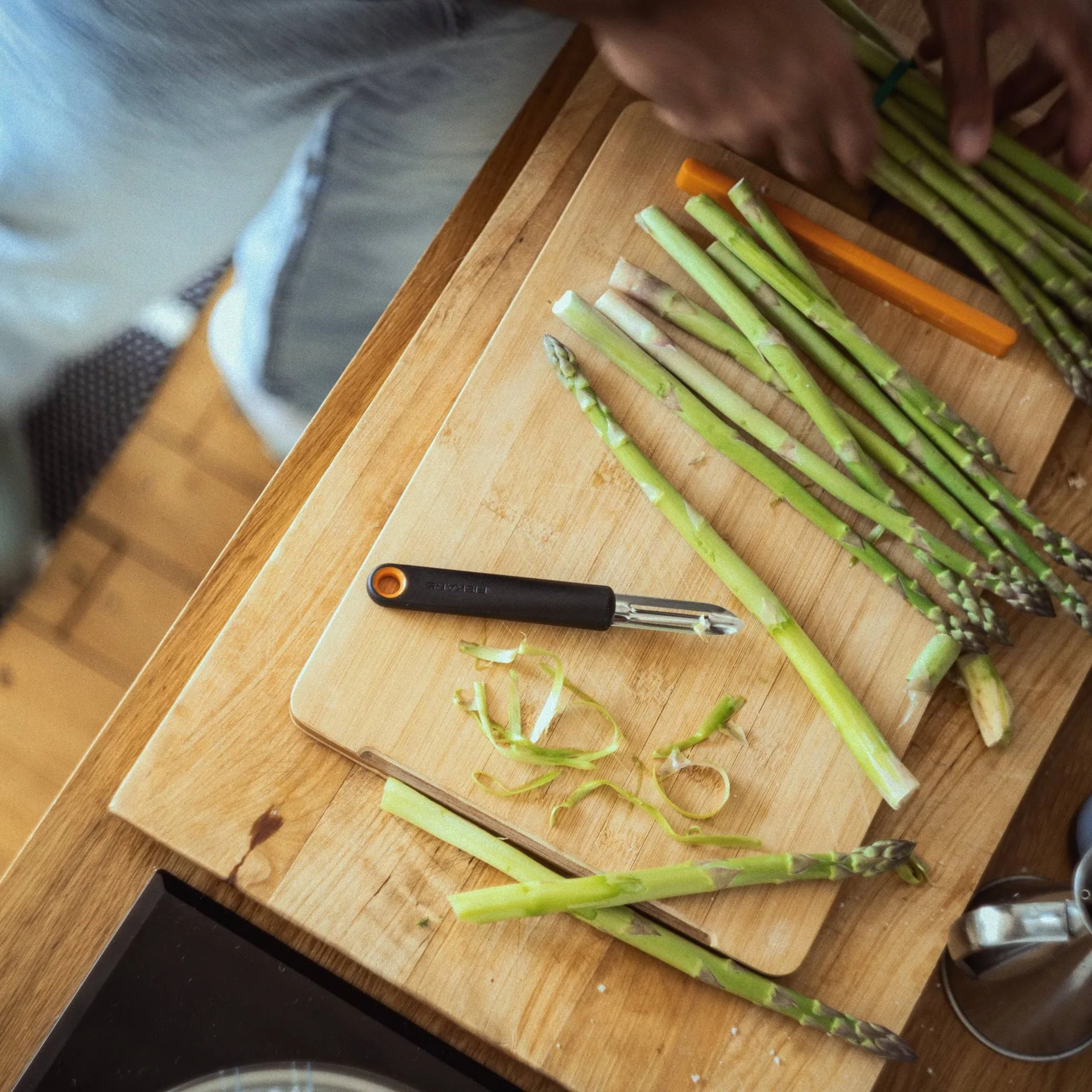 Pela verdure Functional Form, Nero, lama fissa Fiskars