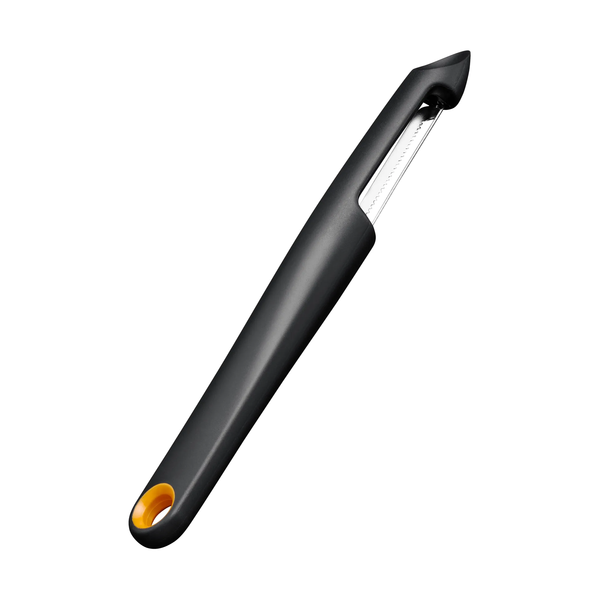 Pela verdure Functional Form, Nero, pelapatate, lama mobile Fiskars