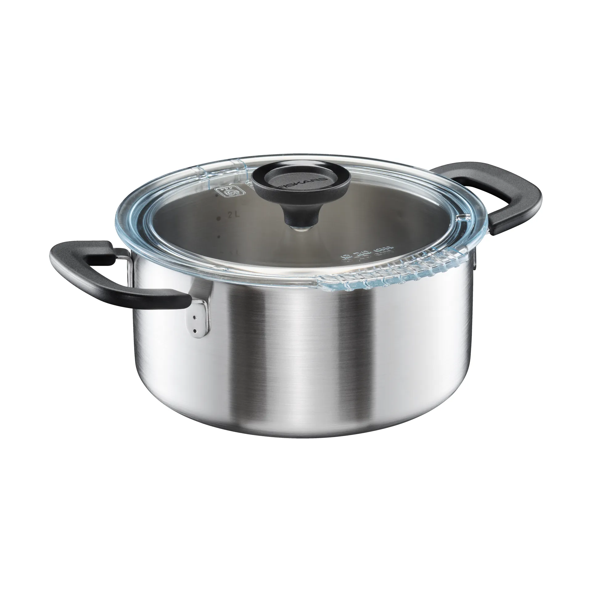 Pentola con coperchio Functional Form, 3 L Fiskars