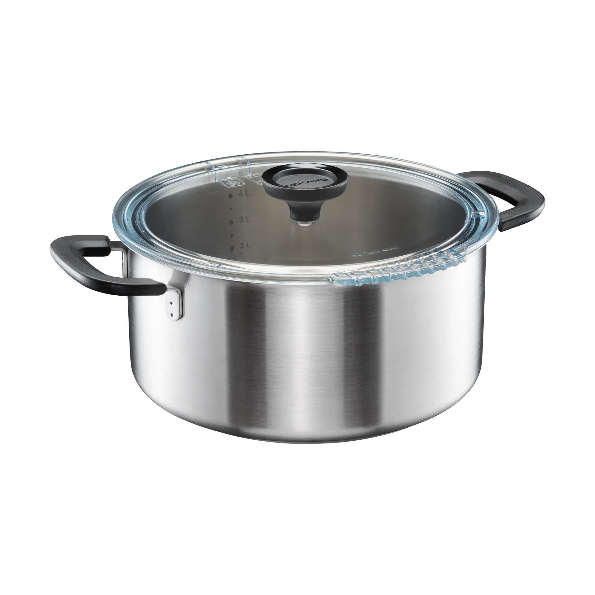 Pentola con coperchio Functional Form, 5 L Fiskars