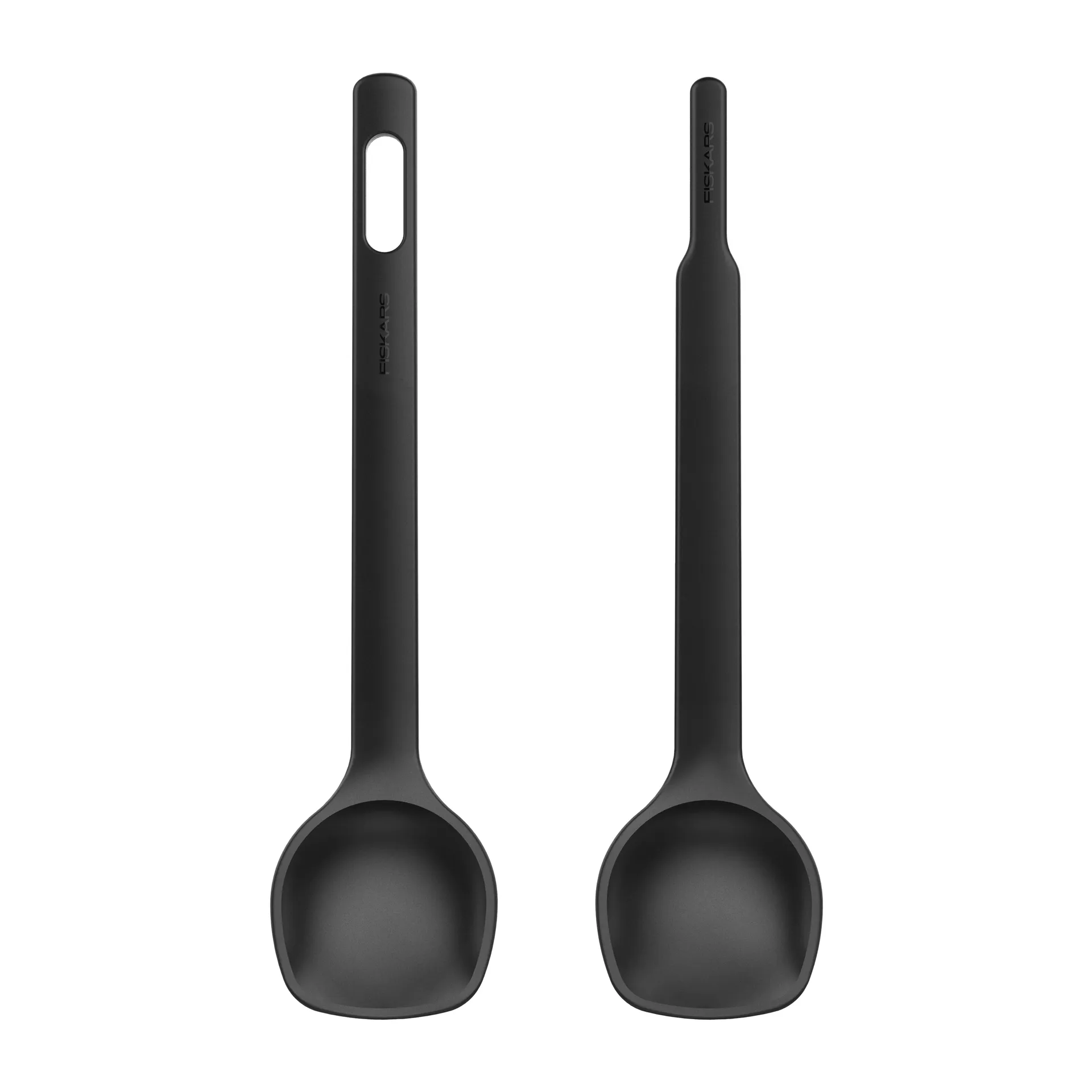 Posate per insalata Functional Form confezione da 2, Nero Fiskars