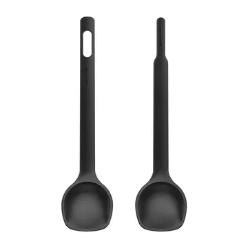 Posate per insalata Functional Form confezione da 2 - Nero - Fiskars