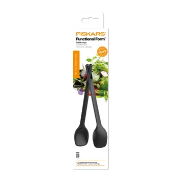 Posate per insalata Functional Form confezione da 2 - Nero - Fiskars