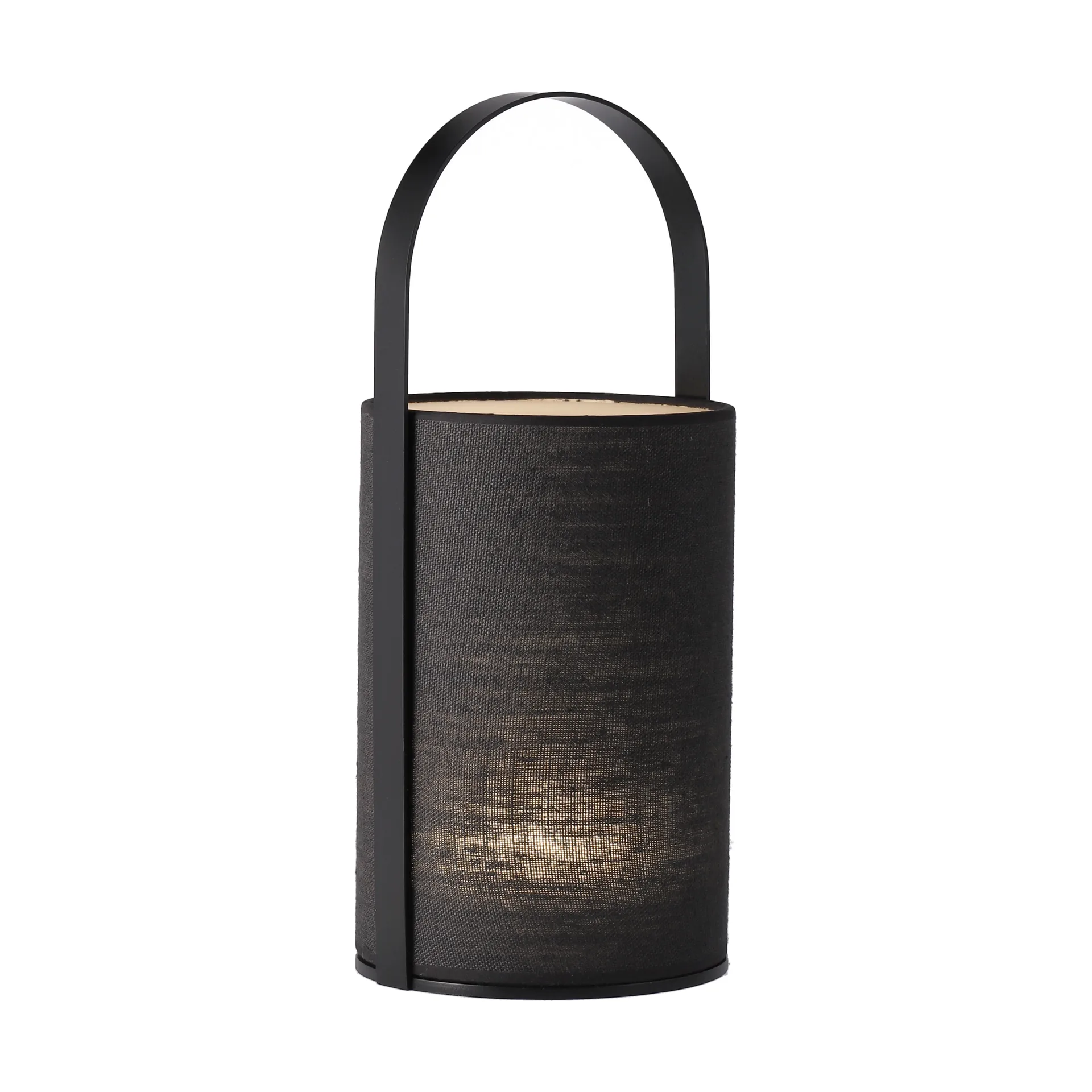 Lampada da tavolo portatile Move Mini , Lino Negro Flavia Lamps