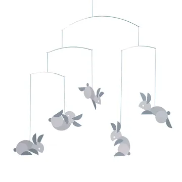 Giostrina Circular bunnies - multicolore - Flensted Mobiles