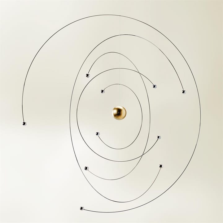Giostrina Niels Bohr Atom Model, multicolore Flensted Mobiles