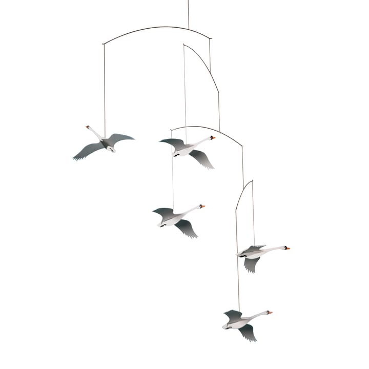 Giostrina Scandinavian swan - multicolore - Flensted Mobiles