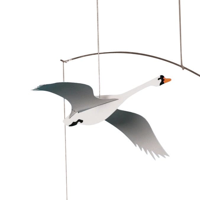 Giostrina Scandinavian swan - multicolore - Flensted Mobiles